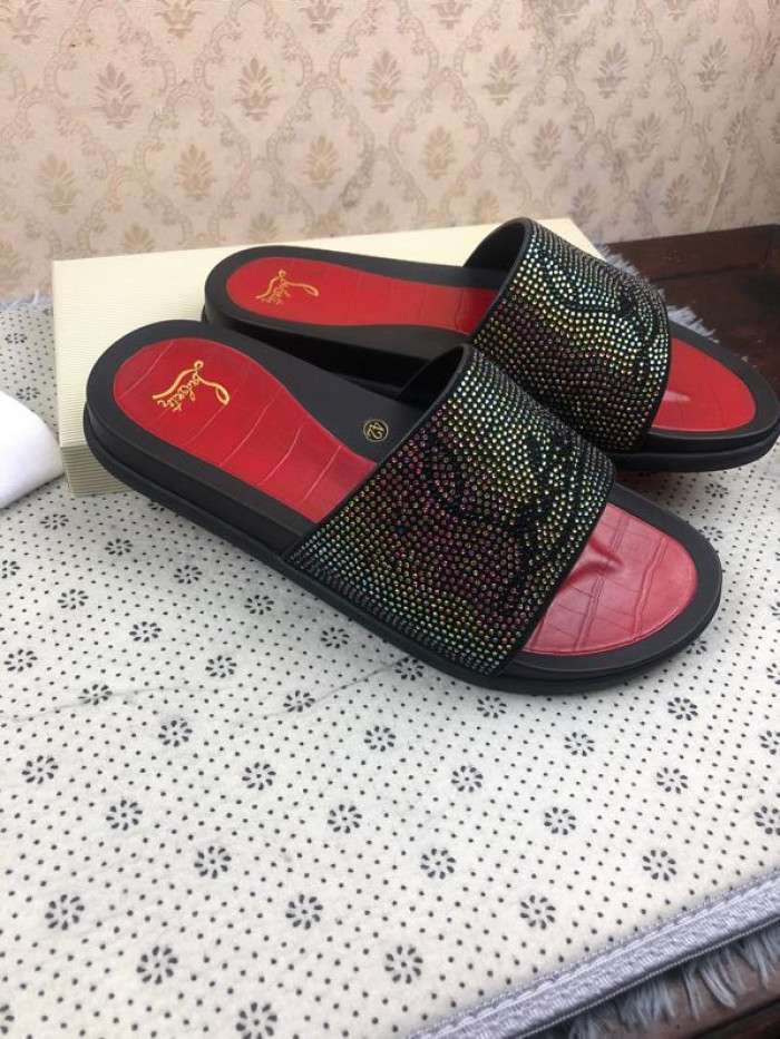 CHRISTIAN LOUBOUTIN SLIPPERS - CCSHOES