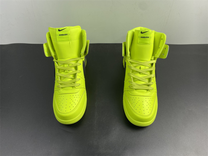 Nike Dunk High AMBUSH Flash Lime CU7544-300 - CCSHOES