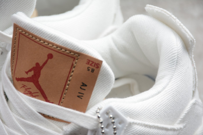 Levi's x Air Jordan 4 'White' AO2571-100 - CCSHOES
