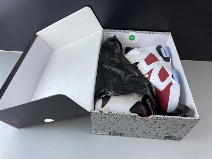 AIR JORDAN 6 RETRO 'CARMINE' 2014 384664-160 - CCSHOES