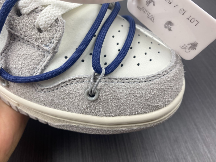 Nike Dunk Low Off-White Lot 18 DJ0950-112 - CCSHOES