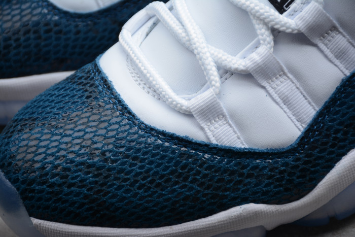 Air Jordan 11 Low “Navy Blue Snakeskin” CD6846-102 - CCSHOES