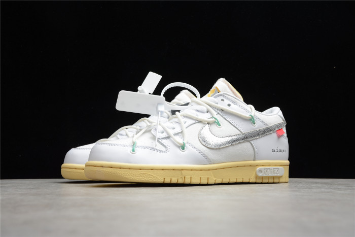 Nike Dunk Low Off-White Lot 1 DM1602-127 - CCSHOES