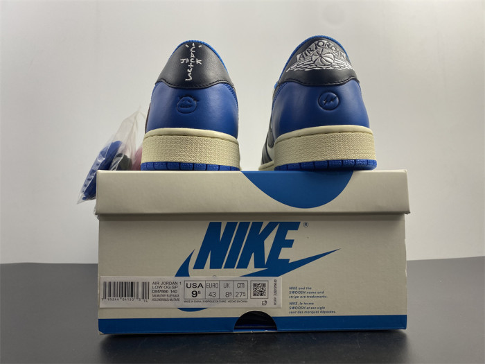 Fragment Design x Travis Scott x Air Jordan 1 Retro Low DM7866-140 - CCSHOES