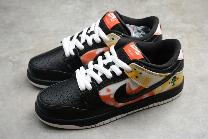 NIKE SB DUNK LOW RAYGUN TIE-DYE BLACK BQ6832-001 - CCSHOES