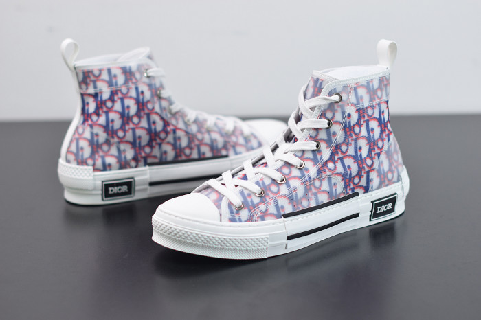 DR B23 OBLIQUE HIGH TOP SNEAKER“CD Ghosting” - CCSHOES