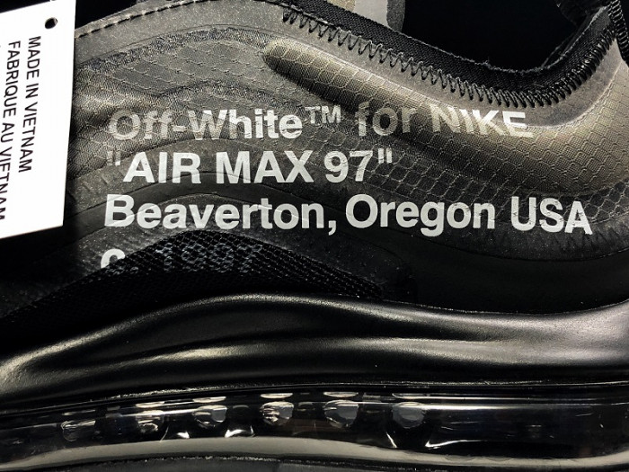 AIR MAX 97 OFF-WHITE BLACK AJ4585-001 - CCSHOES