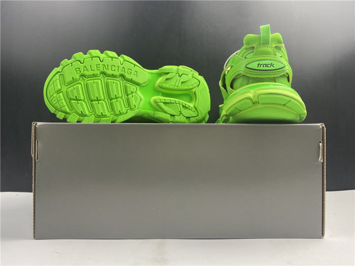 BLCG TRACK TRAINER FLUO GREEN 542436 W3AB1 3801 - CCSHOES