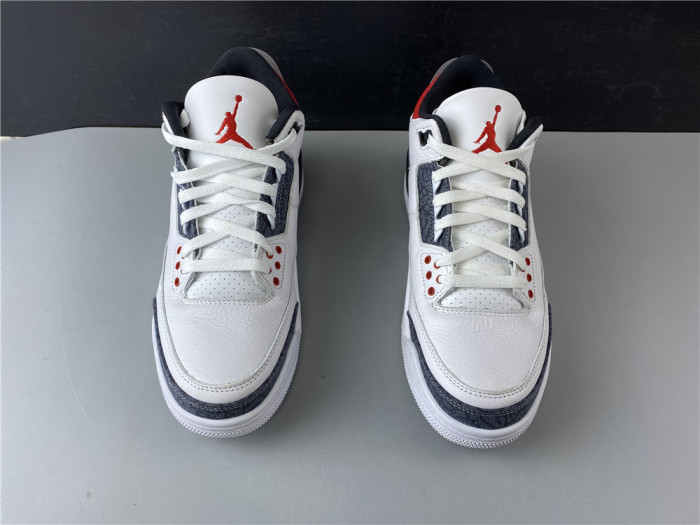 AIR JORDAN 3 RETRO "WHITE FIRE RED" CZ6431-100 - CCSHOES