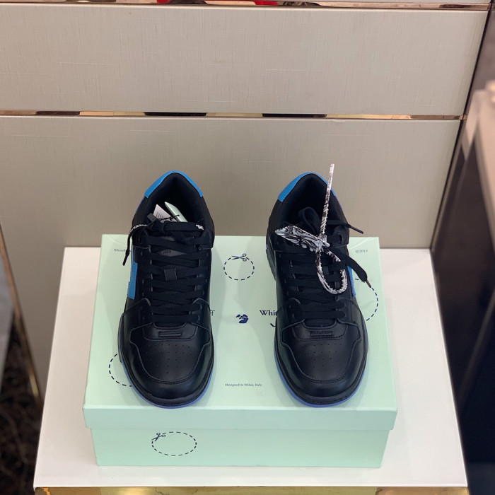 OFF WHITE™ C/O VIRGIL ABLOH OUT OF OFFICE LOW-TOP LEATHER SNEAKERS "OOO" - CCSHOES