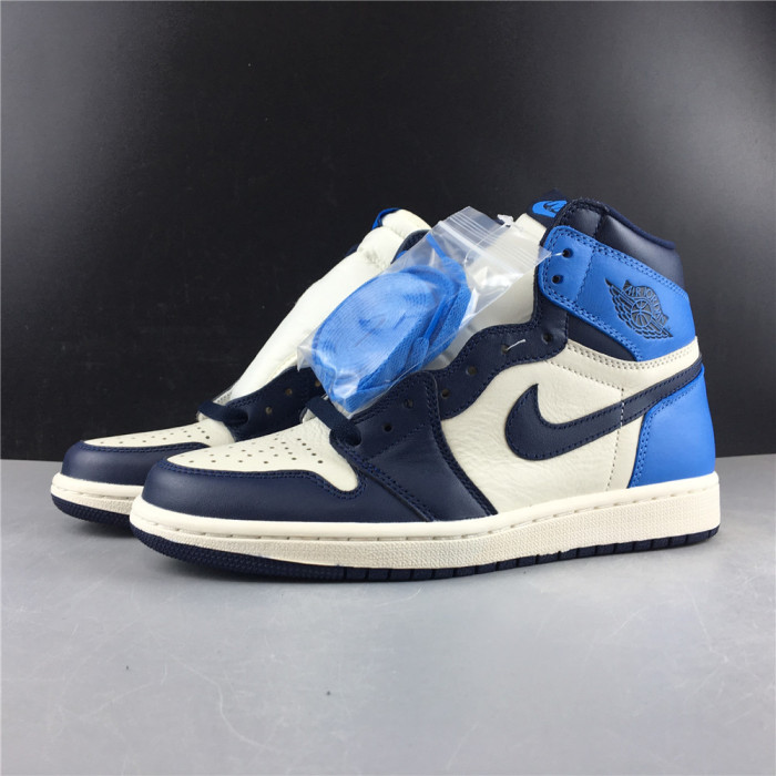 Air Jordan 1 Retro High OG “Obsidian” 555088-140 - CCSHOES