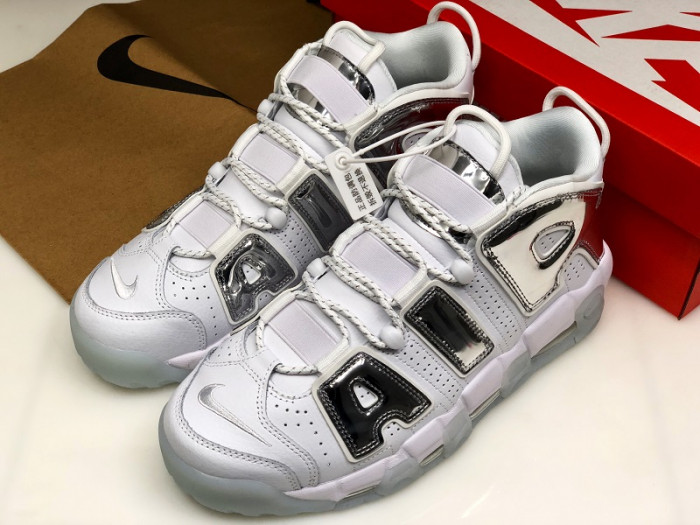 Nike Air More Uptempo Chrome White 917593-100 - CCSHOES