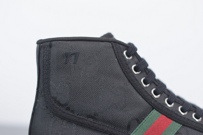 GUCC Tennis 1977 Print Sneaker BLACK 553385 DOPEO 1977 - CCSHOES