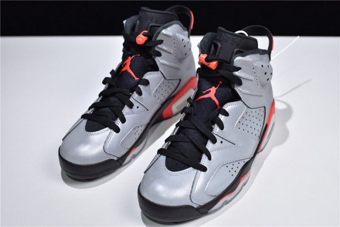 Air Jordan 6 JSP “3M Reflective Infrared” CI4072-001 - CCSHOES