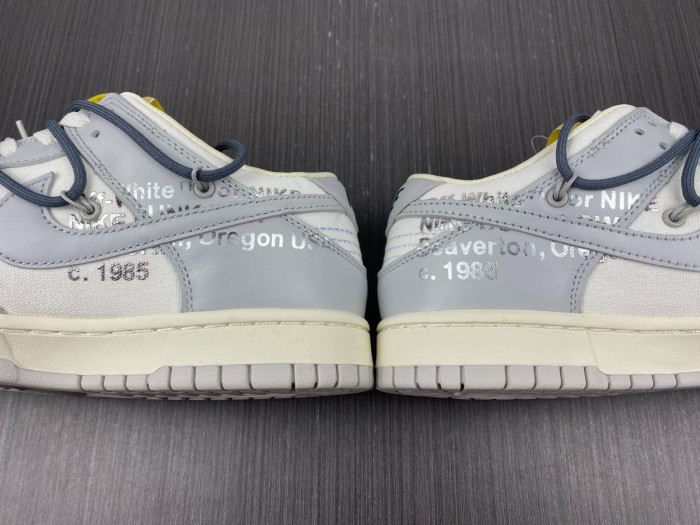 Nike Dunk Low Off-White Lot 41 DM1602-105 - CCSHOES