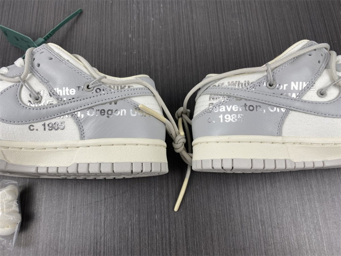 Nike Dunk Low Off-White Lot 42 DM1602-117 - CCSHOES