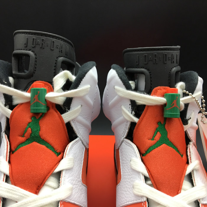 Air Jordan 6 Retro NRG G8RD "Gatorade" 384664-145 - CCSHOES