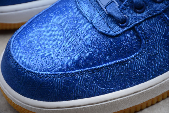 AIR FORCE 1 LOW CLOT BLUE SILK CJ5290-400 - CCSHOES