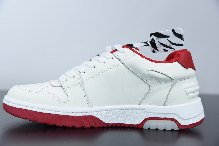 OFF WHITE™ C/O VIRGIL ABLOH OUT OF OFFICE LOW-TOP LEATHER SNEAKERS "OOO" - CCSHOES