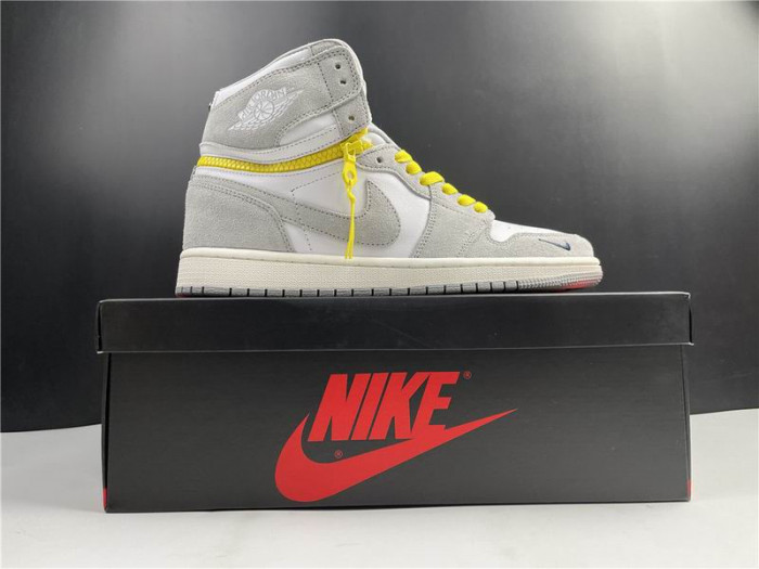 Air Jordan 1 High Switch Light Smoke CW6576-100 - CCSHOES