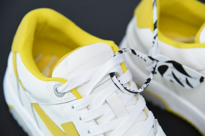 OFF WHITE™ C/O VIRGIL ABLOH OUT OF OFFICE LOW-TOP LEATHER SNEAKERS "OOO" - CCSHOES