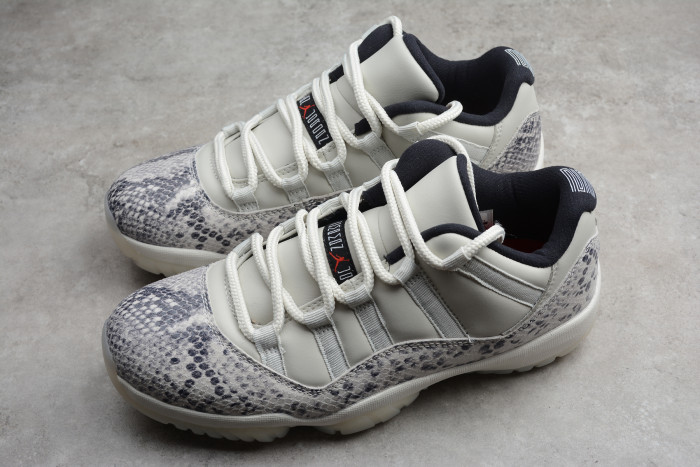 Air Jordan 11 Low SE Snake Light Bone CD6846-002 - CCSHOES