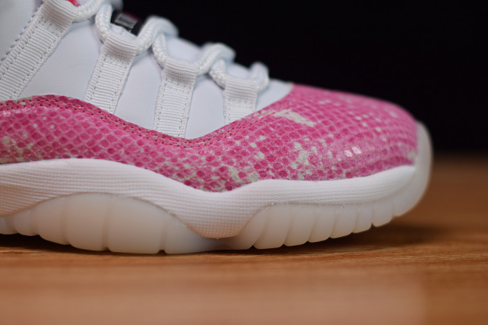 Air Jordan 11 Low WMNS “Pink Snakeskin” AH7860-106 - CCSHOES