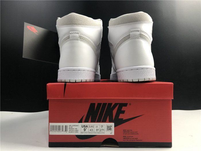 Air Jordan 1 Retro High 85 Neutral Grey BQ4422-100 - CCSHOES