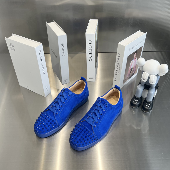 Christian Louboutin Louis Junior Spikes - CCSHOES