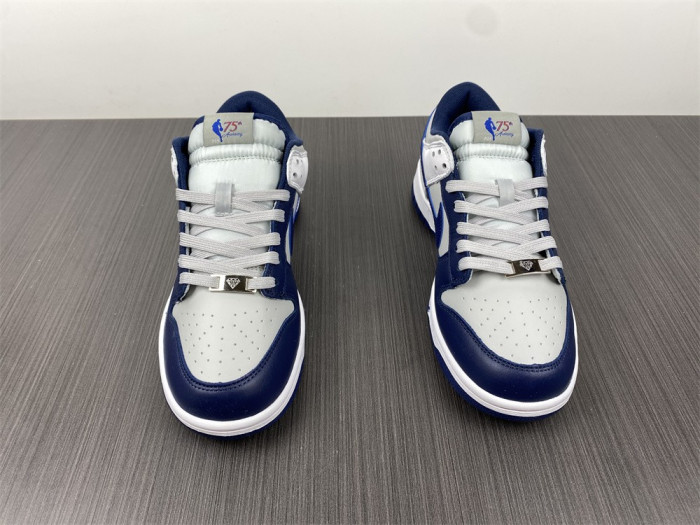 Nike Dunk Low EMB NBA 75th Anniversary Brooklyn Nets DD3363-001 - CCSHOES