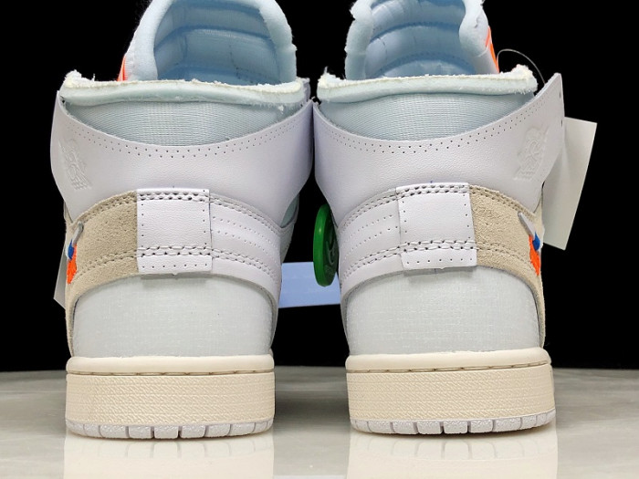 Off-White Air Jordan 1 Retro High White AQ0818-100 - CCSHOES