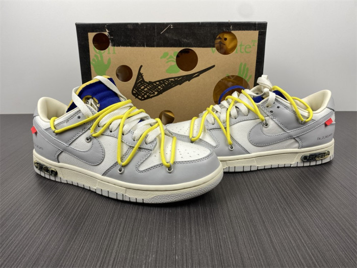 Nike Dunk Low Off-White Lot 27 DM1602-120 - CCSHOES