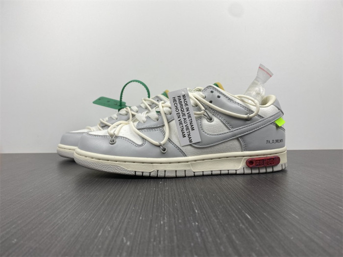 Nike Dunk Low Off-White Lot 25 DM1602-121 - CCSHOES