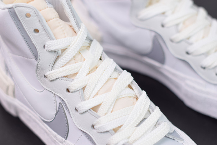 SACAI X NIKE BLAZER MID WHITE BV0072-100 - CCSHOES