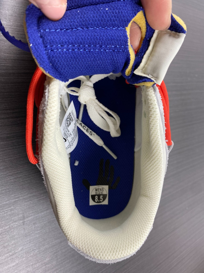 Nike Dunk Low Off-White Lot 13 DJ0950-110 - CCSHOES