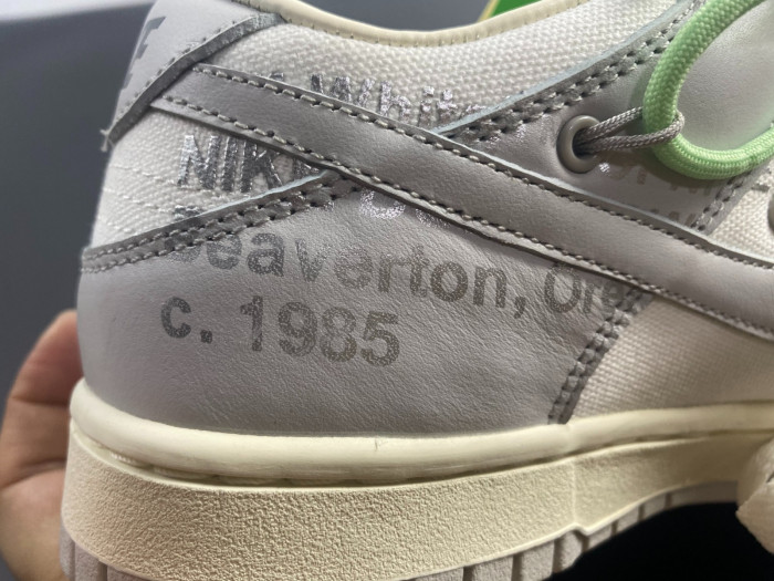 Off-White x Dunk Low 'Lot 07 of 50' DM1602-108 - CCSHOES
