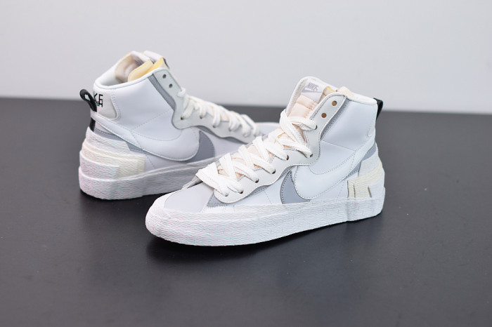 SACAI X NIKE BLAZER MID WHITE BV0072-100 - CCSHOES