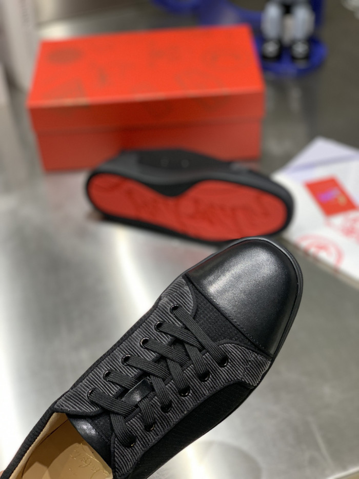 Christian Louboutin Louis Junior Spikes - CCSHOES