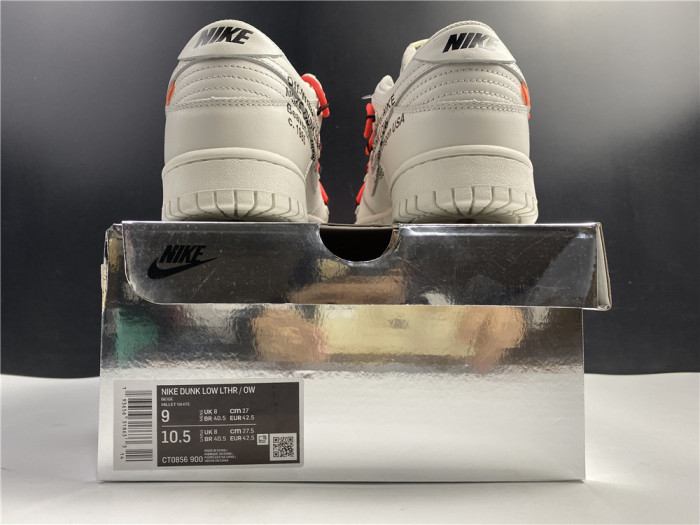 NIKE DUNK LOW OFF-WHITE WHITE CT0856- 900 - CCSHOES