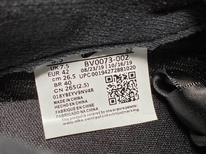 Nike LD Waffle Sacai Black Nylon BV0073-002 - CCSHOES