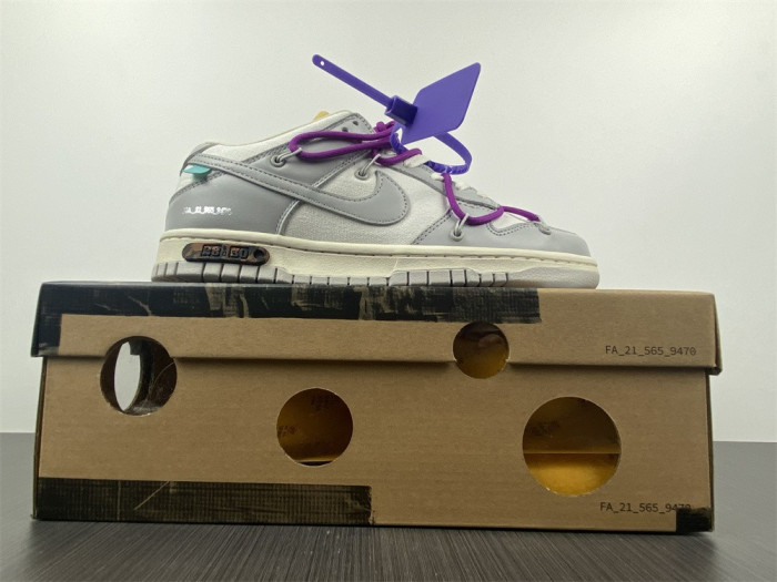 Nike Dunk Low Off-White Lot 28 DM1602-111 - CCSHOES