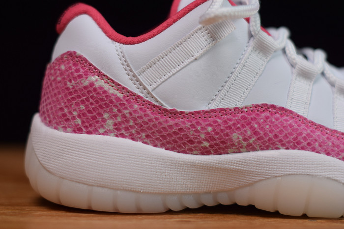 Air Jordan 11 Low WMNS “Pink Snakeskin” AH7860-106 - CCSHOES