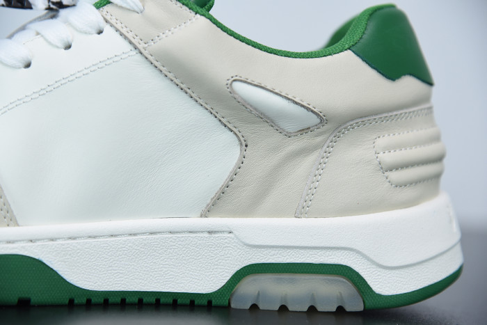 OFF WHITE™ C/O VIRGIL ABLOH OUT OF OFFICE LOW-TOP LEATHER SNEAKERS "OOO" - CCSHOES