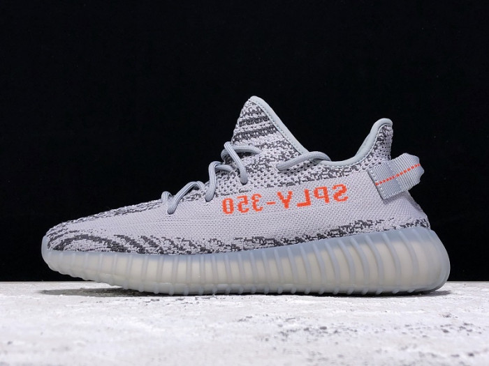 Adidas Yeezy Boost 350 V2 Beluga 2.0 Grey Bold Orange AH2203 - CCSHOES