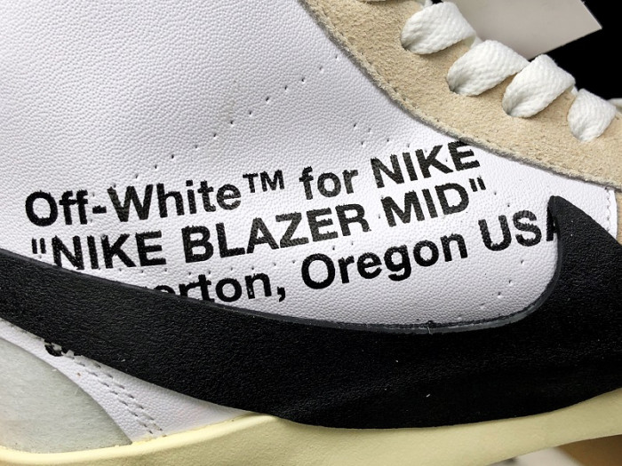 NIKE BLAZER MID OFF-WHITE AA3832-100 - CCSHOES