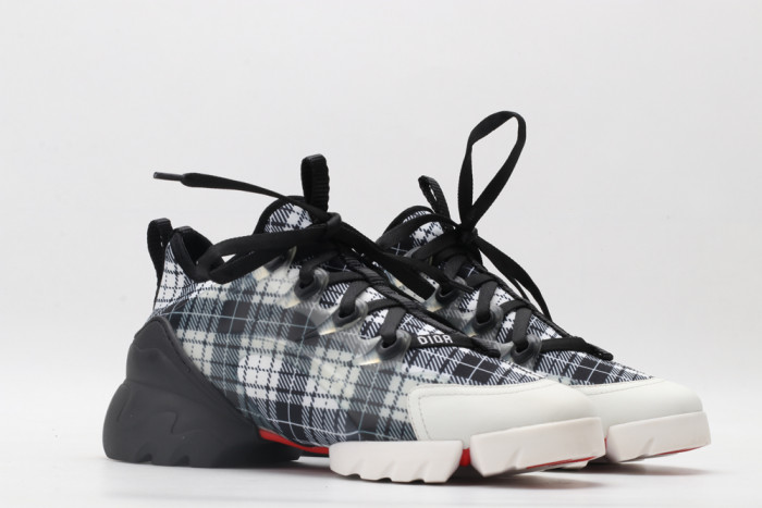 DR-CONNECT BLACK PLAID - CCSHOES