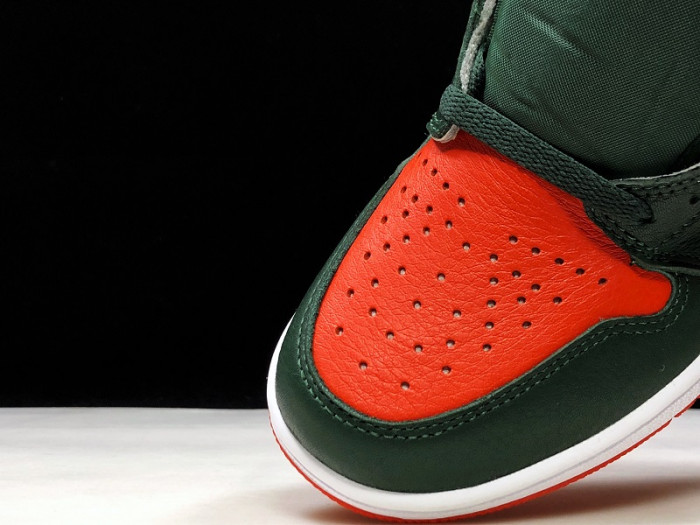 SoleFly x Air Jordan 1 Retro High OG Sail/Fir-Team Orange AV3905-138 - CCSHOES