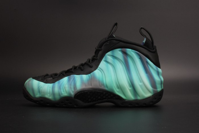 Nike Air Foamposite One “Northern Lights” Black/Green mens 840559-001 - CCSHOES