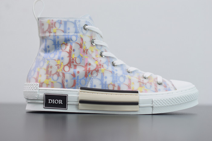 DR B23 OBLIQUE HIGH TOP SNEAKER“CD Ghosting” - CCSHOES