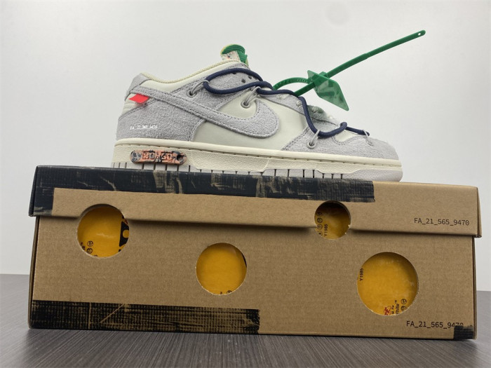 Nike Dunk Low Off-White Lot 20 DJ0950-115 - CCSHOES